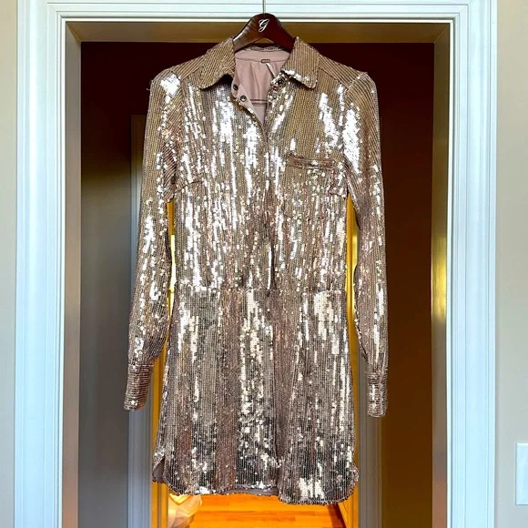 Women’s Sequin Dress - Picture 1 of 10